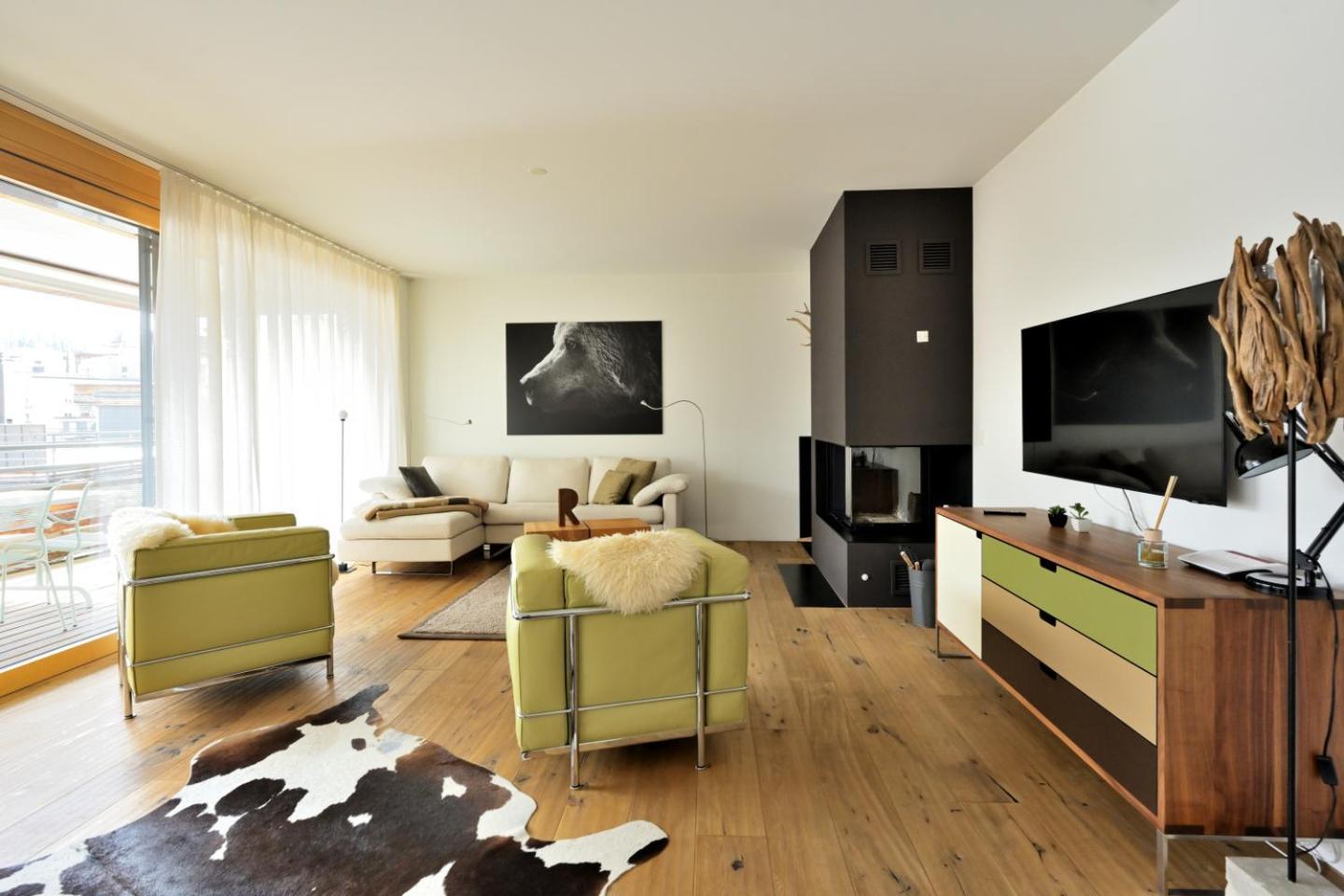 Ferienwohnung Fontana Arosa Exterior foto